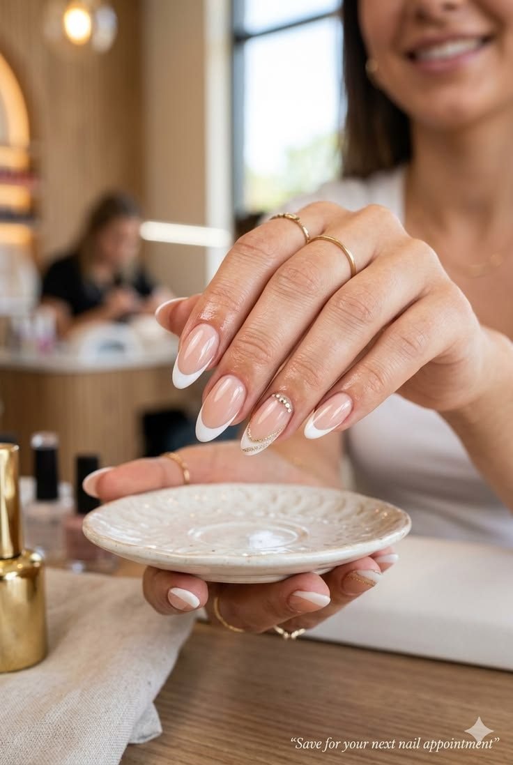 Trabajo de uñas en el salón